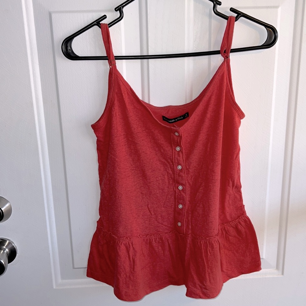 Abercrombie & Fitch orange tank top!